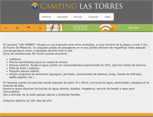 Tablet Screenshot of campinglastorres.com